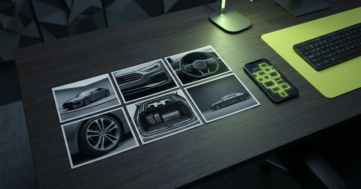 Clean vehicle photo ideas for dealership Instagram posts and Facebook Marketplace listings