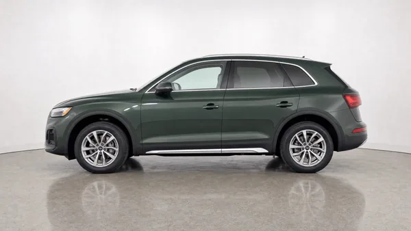 The same Audi Q5 driver-side profile CarPixAI output