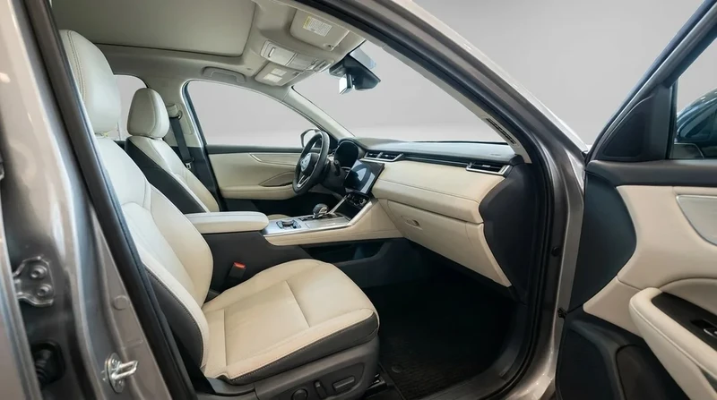SUV cabin after CarPixAI interior window-background processing with seats and dashboard preserved